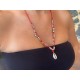 Collana conchiglia puka argento