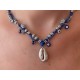 Collana conchiglia puka argento