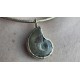 Choker in bronzo con ammonite