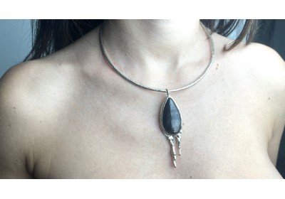 Choker Deep Black piccolo