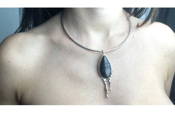 Choker Deep Black piccolo