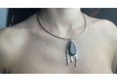 Choker Deep Black piccolo