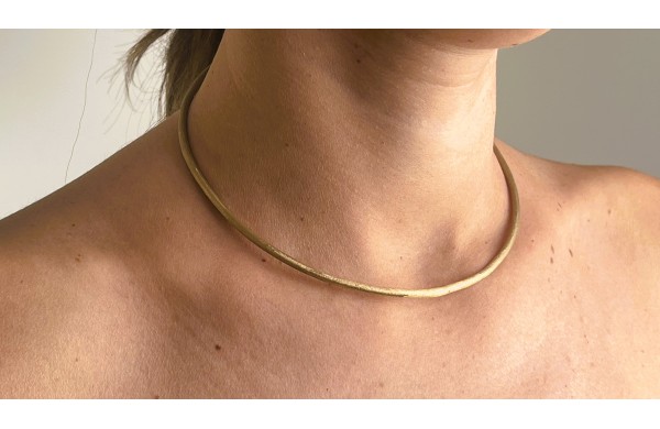 Choker in bronzo 