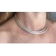 Choker argento shiny