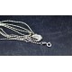 Collana in argento 925 fatta a mano con diamante Herkimer