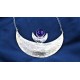 TRIPLICE LUNA -collana in argento 925 e ametista- 